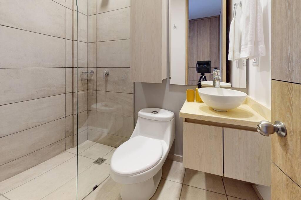 Appartamento Prime 85 Loft Zona T Bogotá Esterno foto