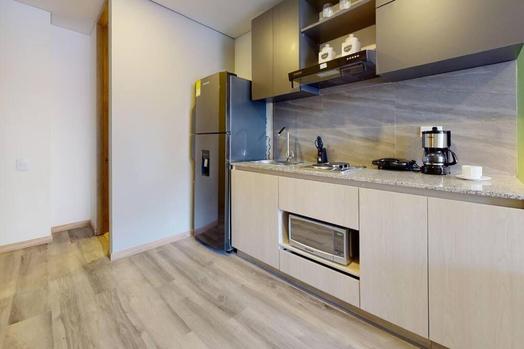 Appartamento Prime 85 Loft Zona T Bogotá Esterno foto