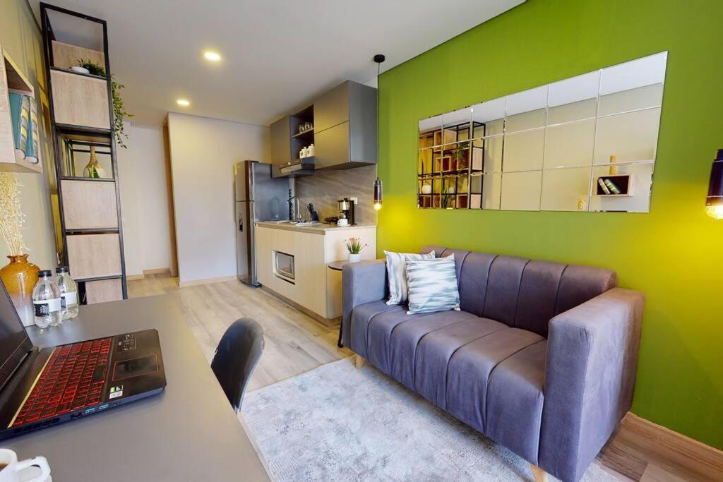 Appartamento Prime 85 Loft Zona T Bogotá Esterno foto