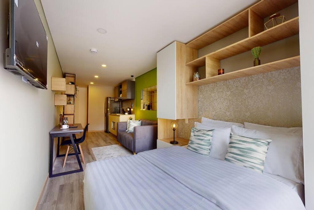 Appartamento Prime 85 Loft Zona T Bogotá Esterno foto