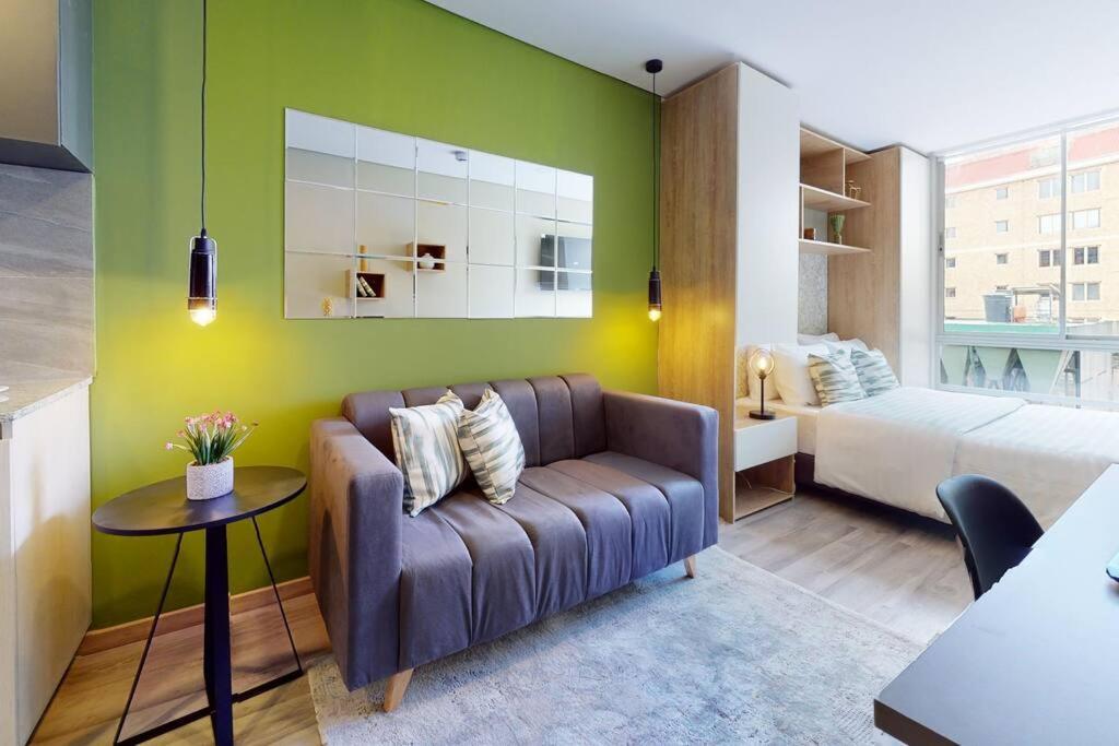 Appartamento Prime 85 Loft Zona T Bogotá Esterno foto