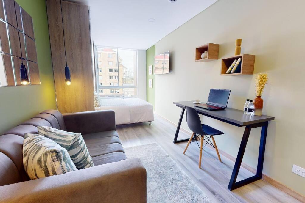 Appartamento Prime 85 Loft Zona T Bogotá Esterno foto