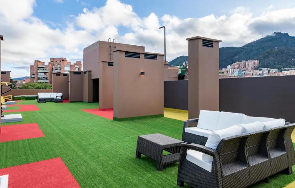 Appartamento Prime 85 Loft Zona T Bogotá Esterno foto